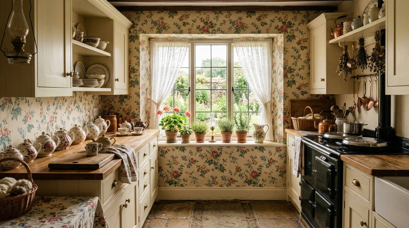 14 Charming Cottage Kitchen Ideas for a Cozy Country Cooking Space inspiration image 7
