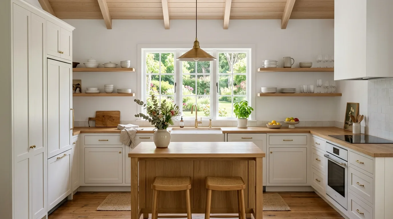 14 Charming Cottage Kitchen Ideas for a Cozy Country Cooking Space inspiration image 8