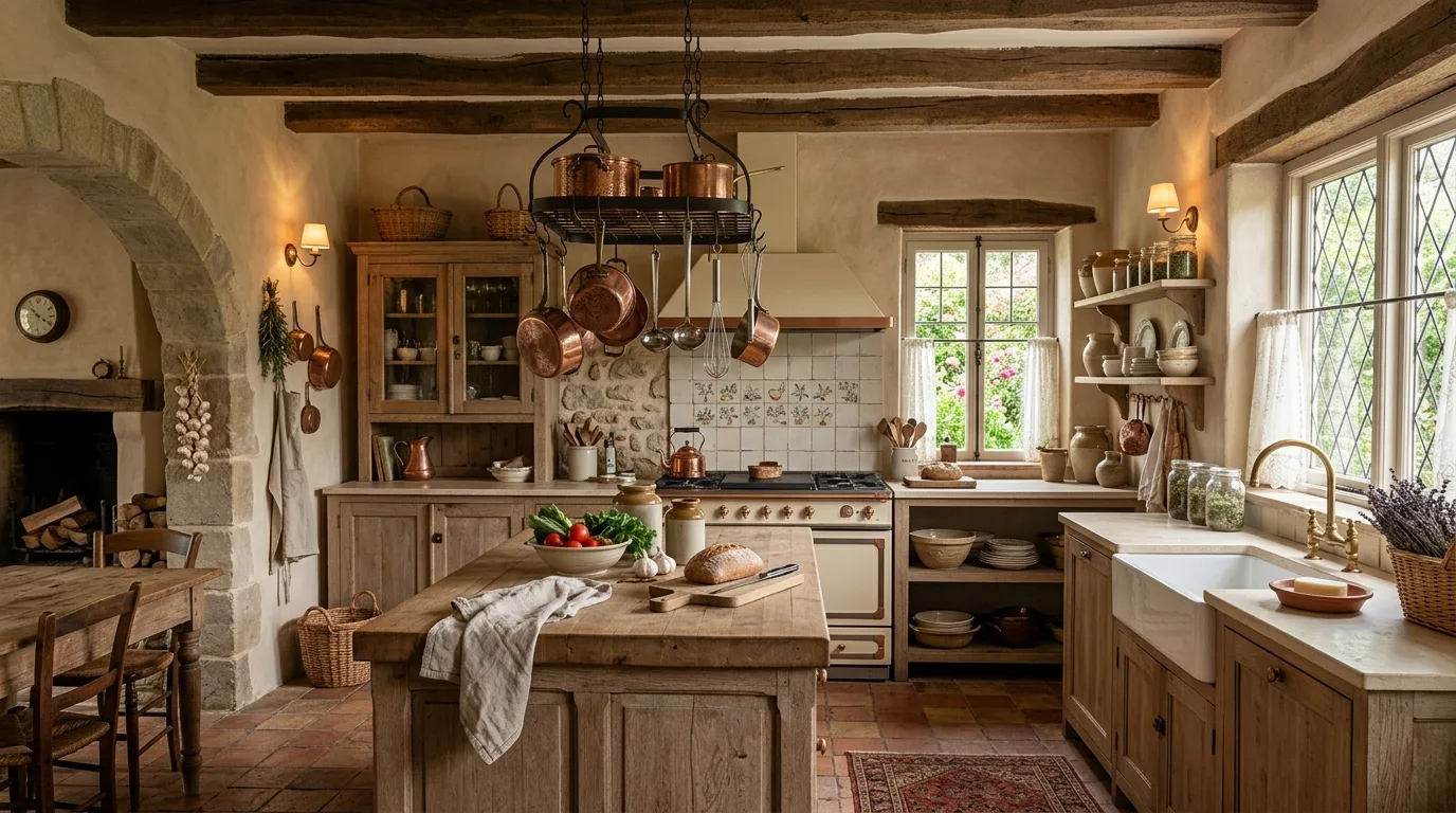 14 Charming Cottage Kitchen Ideas for a Cozy Country Cooking Space inspiration image 9
