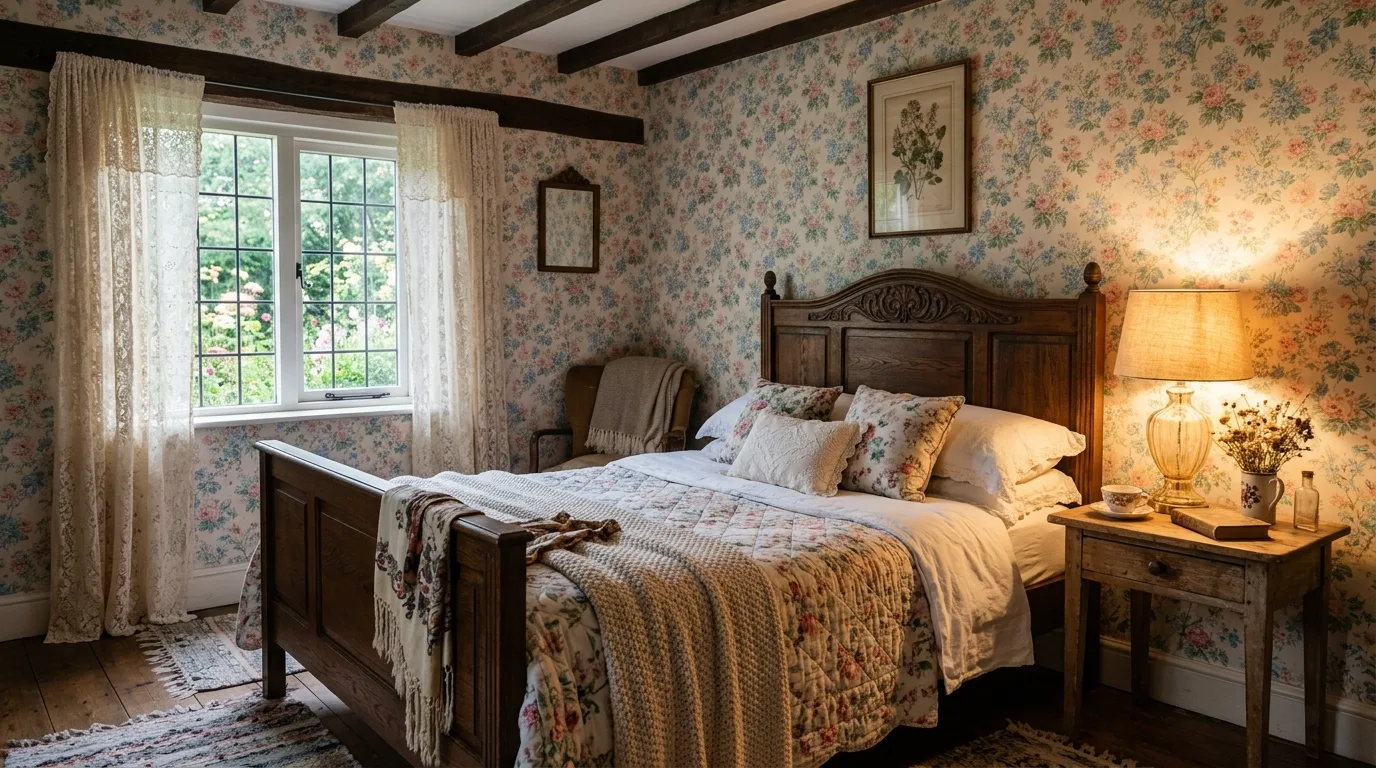 13 Charming Country Themed Bedroom Ideas for a Rustic Sleep Space inspiration image 4