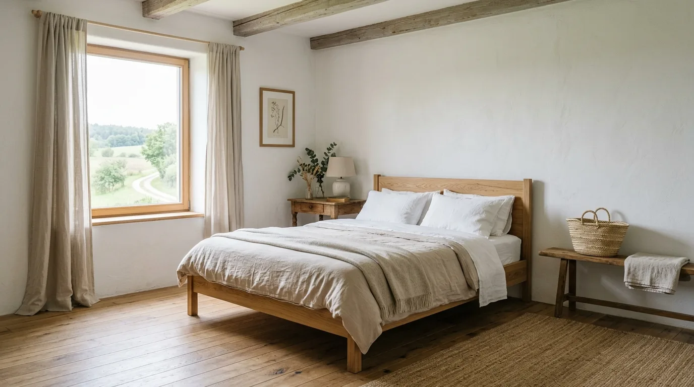 13 Charming Country Themed Bedroom Ideas for a Rustic Sleep Space inspiration image 5