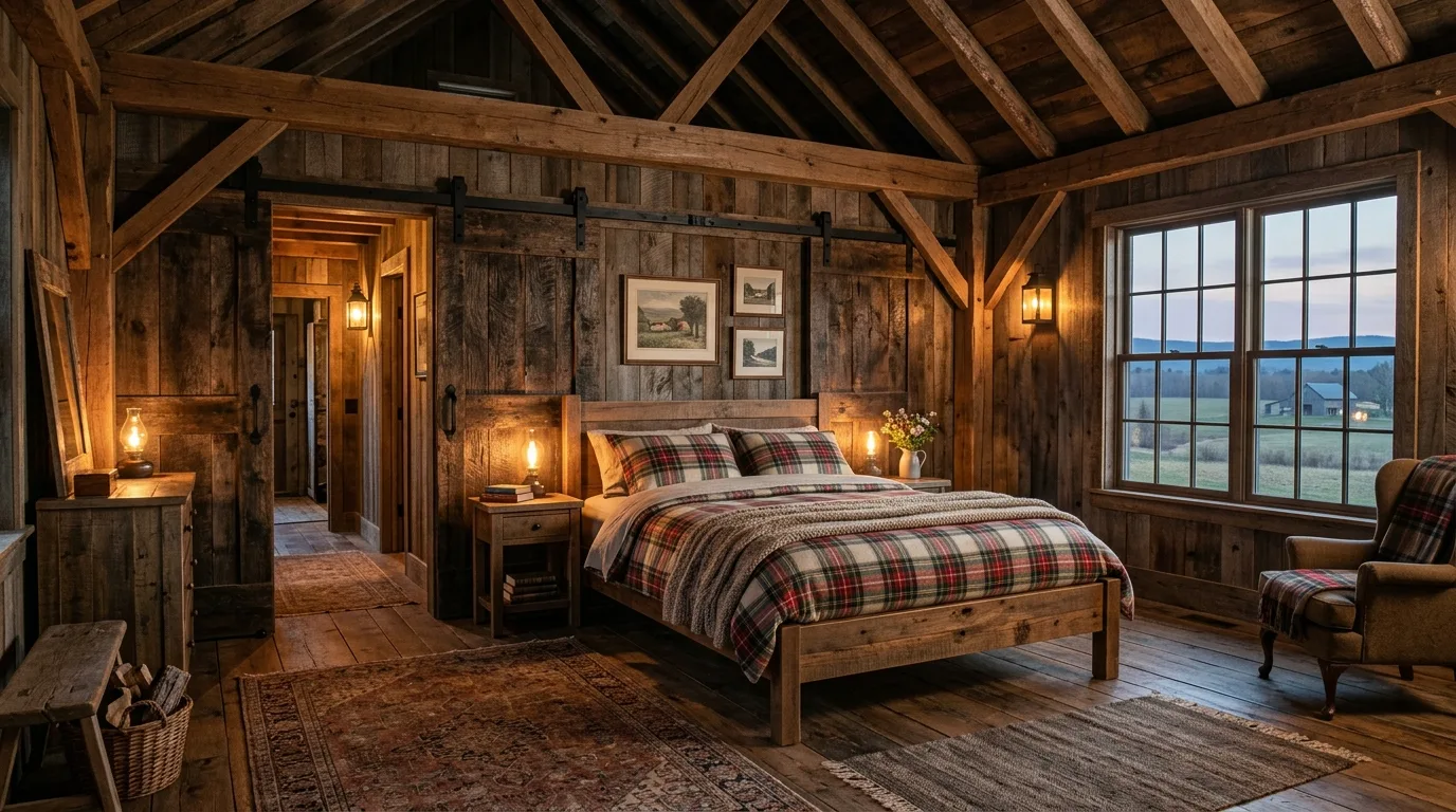 13 Charming Country Themed Bedroom Ideas for a Rustic Sleep Space inspiration image 6