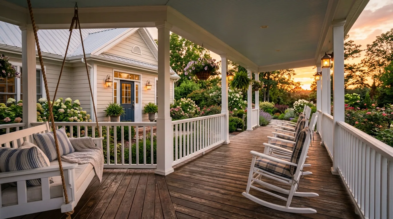 13 Charming Front Porch Ideas for Instant Curb Appeal and Charm inspiration image 5
