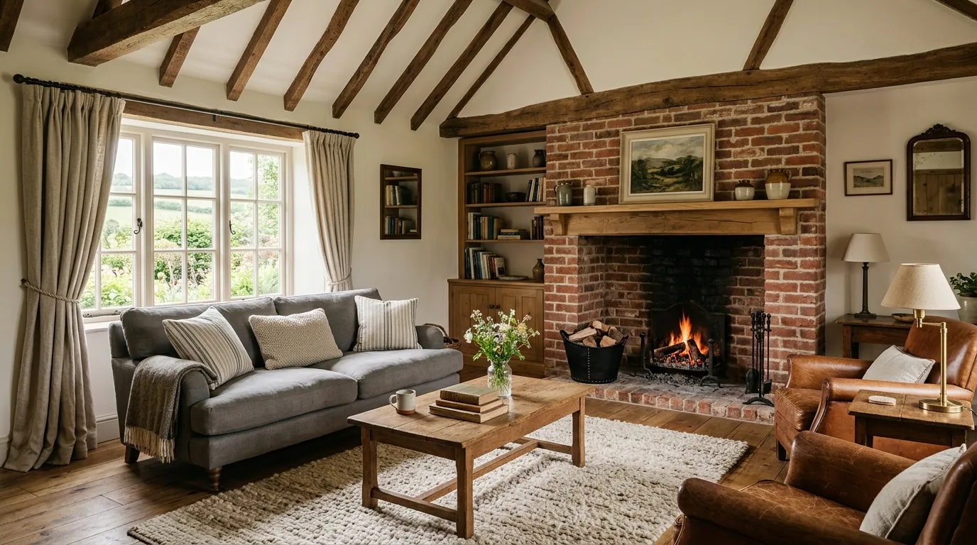 13 Charming Modern Cottage Living Room Ideas for a Cozy Updated Look inspiration image 7