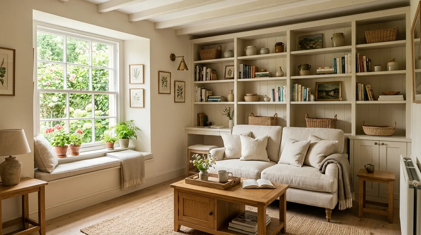 13 Charming Modern Cottage Living Room Ideas for a Cozy Updated Look inspiration image 10