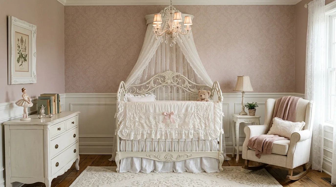14 Charming Vintage Nursery Ideas for a Nostalgic and Sweet Baby Space inspiration image 3