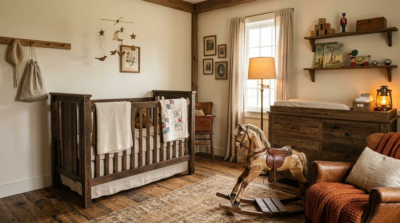 14 Charming Vintage Nursery Ideas for a Nostalgic and Sweet Baby Space inspiration image 4