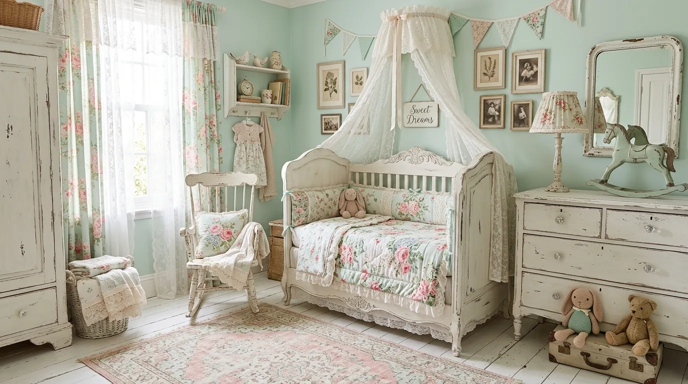 14 Charming Vintage Nursery Ideas for a Nostalgic and Sweet Baby Space inspiration image 6