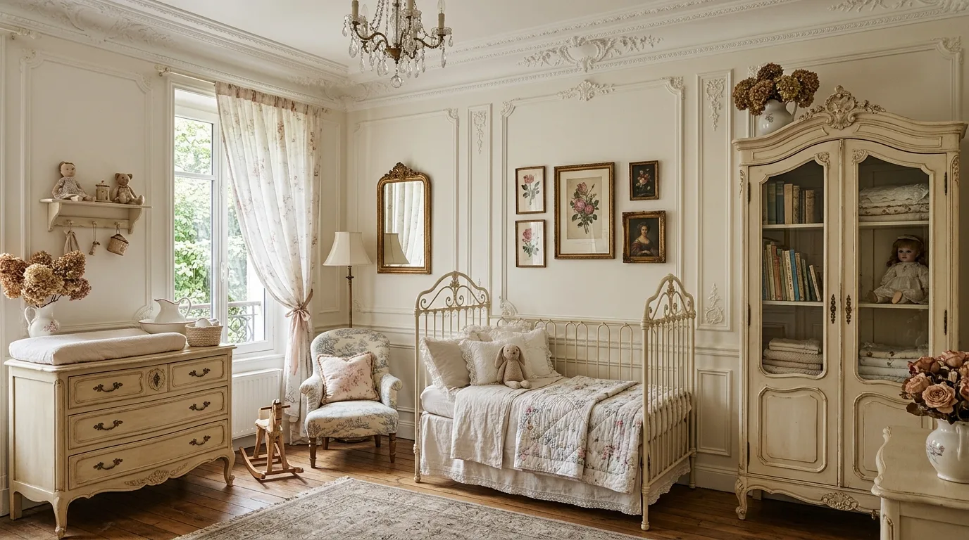 14 Charming Vintage Nursery Ideas for a Nostalgic and Sweet Baby Space inspiration image 12