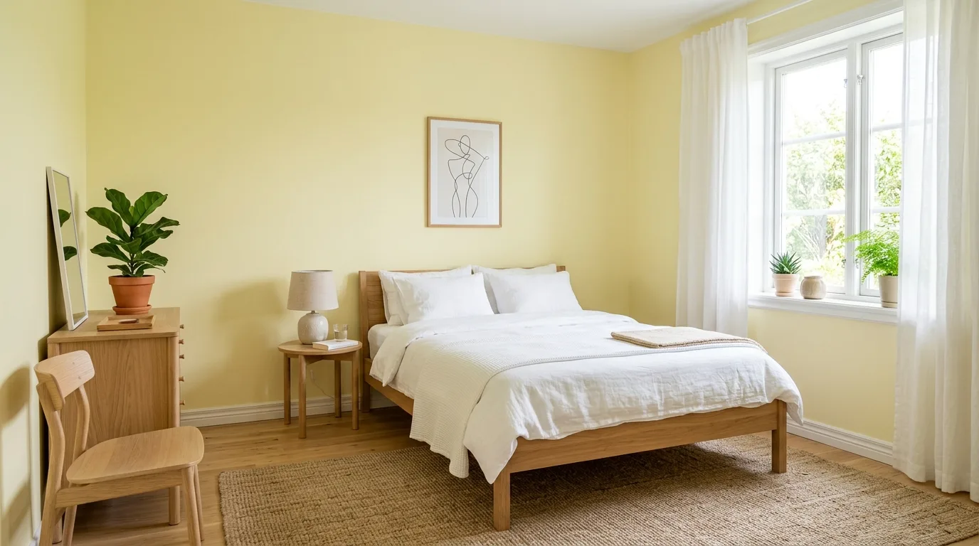 13 Cheerful Yellow Bedroom Ideas for a Sunny and Bright Sleep Space inspiration image 3