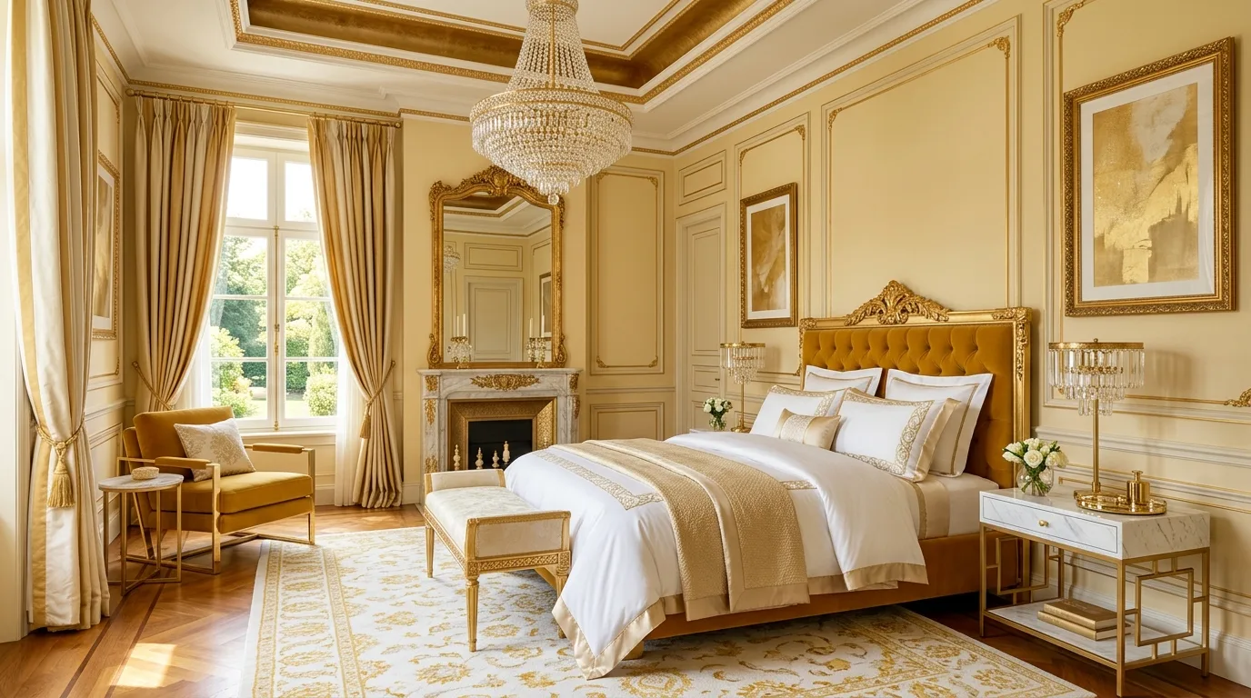 13 Cheerful Yellow Bedroom Ideas for a Sunny and Bright Sleep Space inspiration image 5