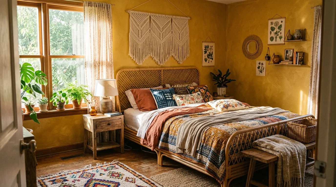 13 Cheerful Yellow Bedroom Ideas for a Sunny and Bright Sleep Space inspiration image 7