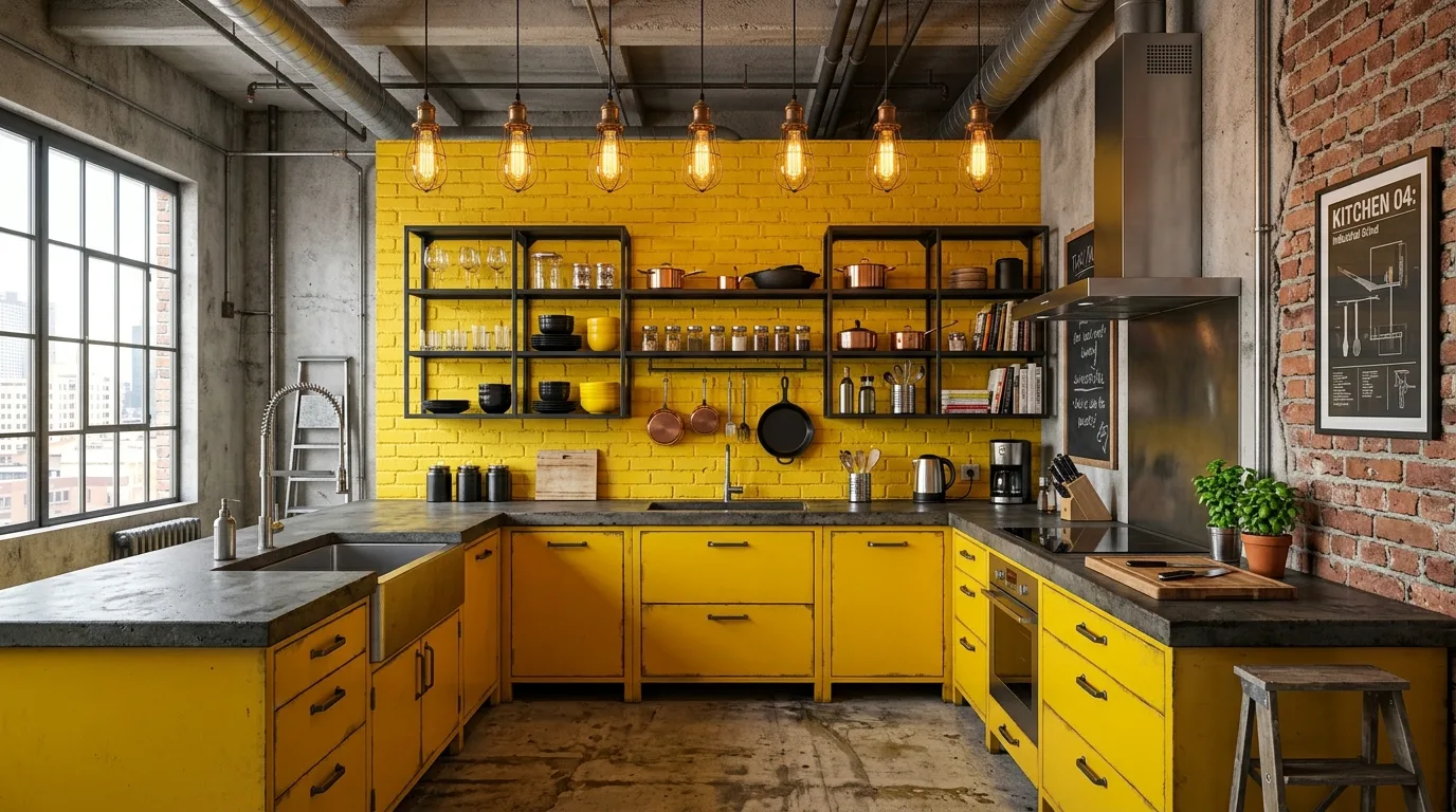 12 Cheerful Yellow Kitchen Ideas for a Sunny and Bright Cookspace inspiration image 11