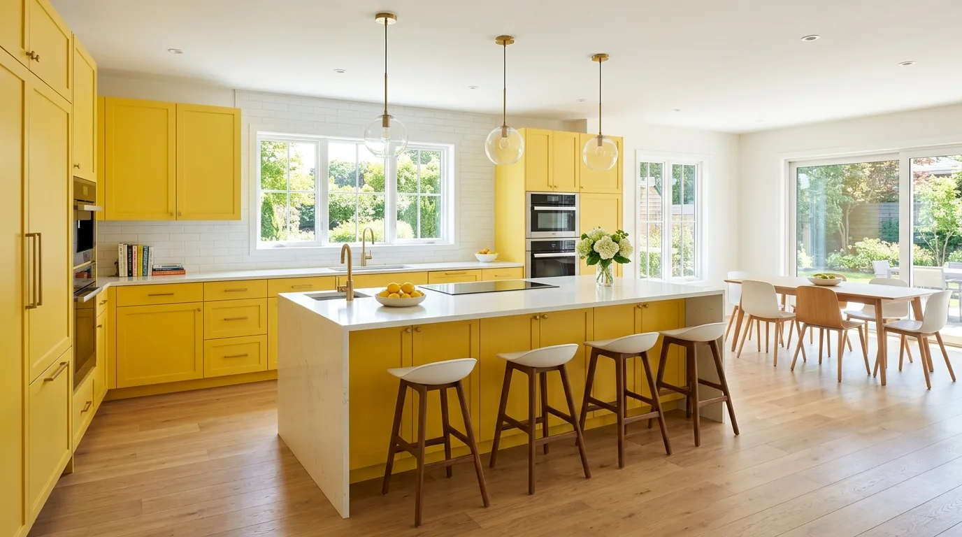 12 Cheerful Yellow Kitchen Ideas for a Sunny and Bright Cookspace inspiration image 12