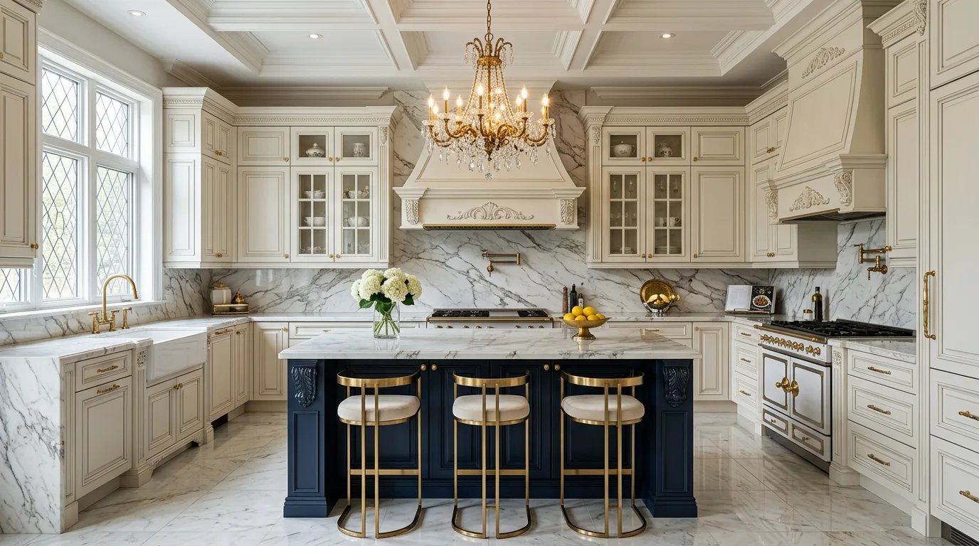 14 Classic White Kitchen Ideas for a Clean and Timeless Cookspace inspiration image 7