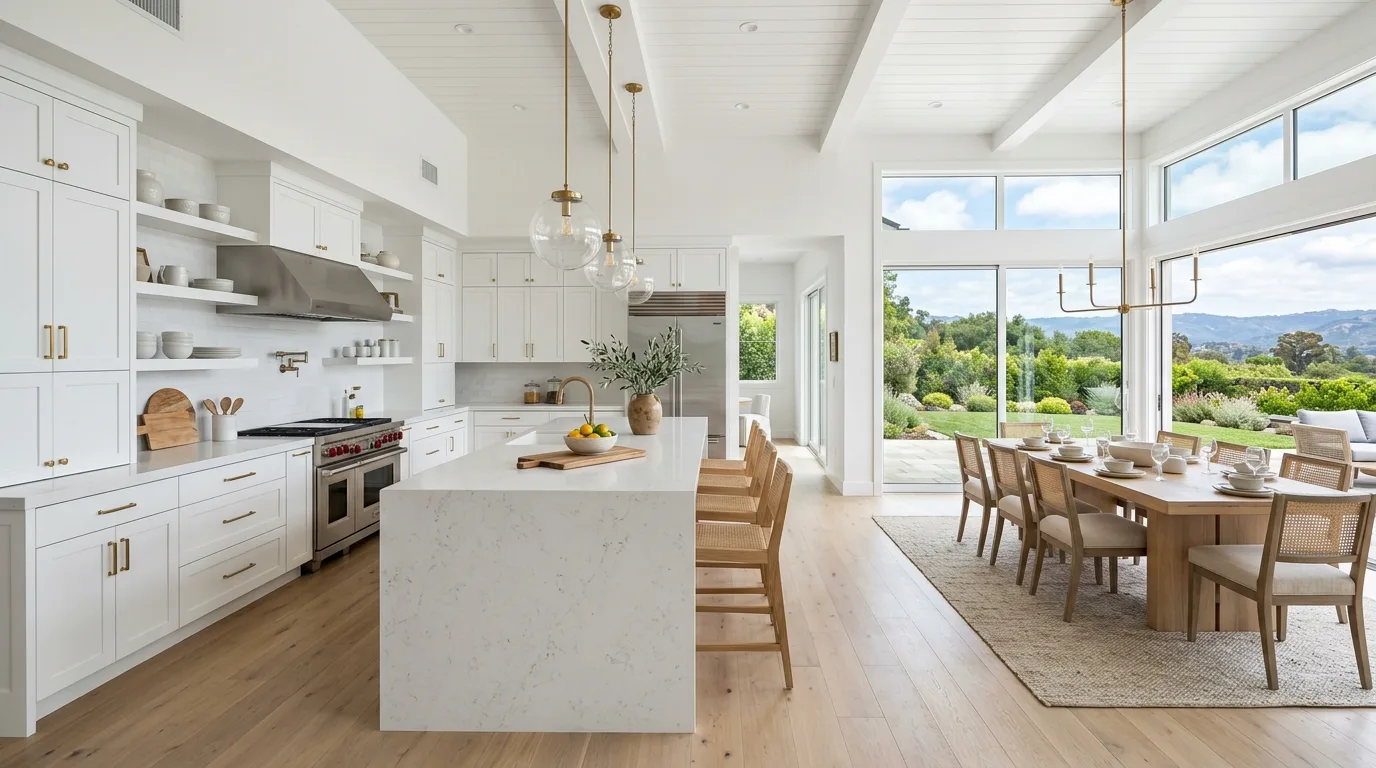 14 Classic White Kitchen Ideas for a Clean and Timeless Cookspace inspiration image 12