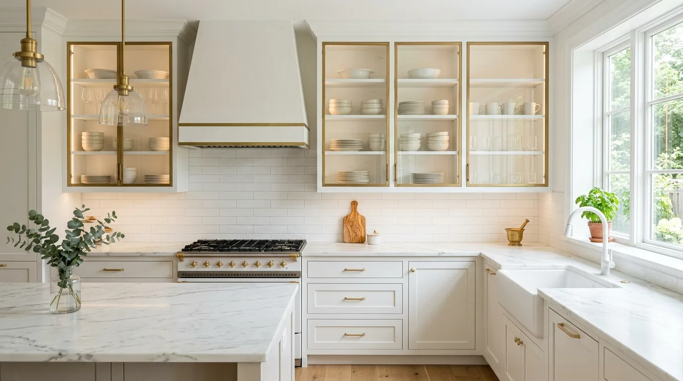 14 Classic White Kitchen Ideas for a Clean and Timeless Cookspace inspiration image 13