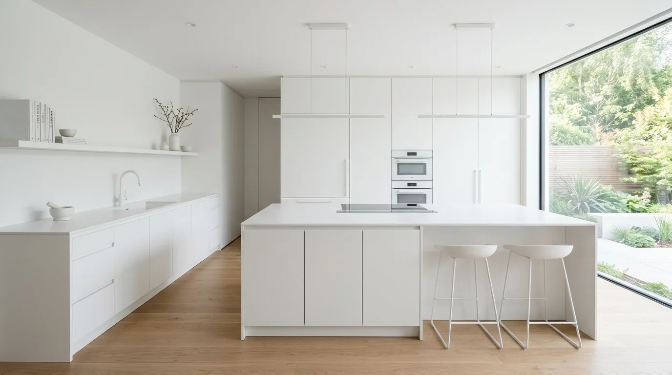 14 Classic White Kitchen Ideas for a Clean and Timeless Cookspace inspiration image 14