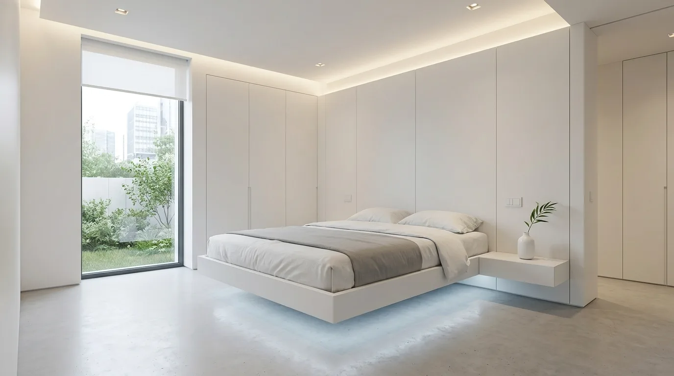 14 Clean Minimalist Bedroom Ideas for a Serene and Simple Space inspiration image 5