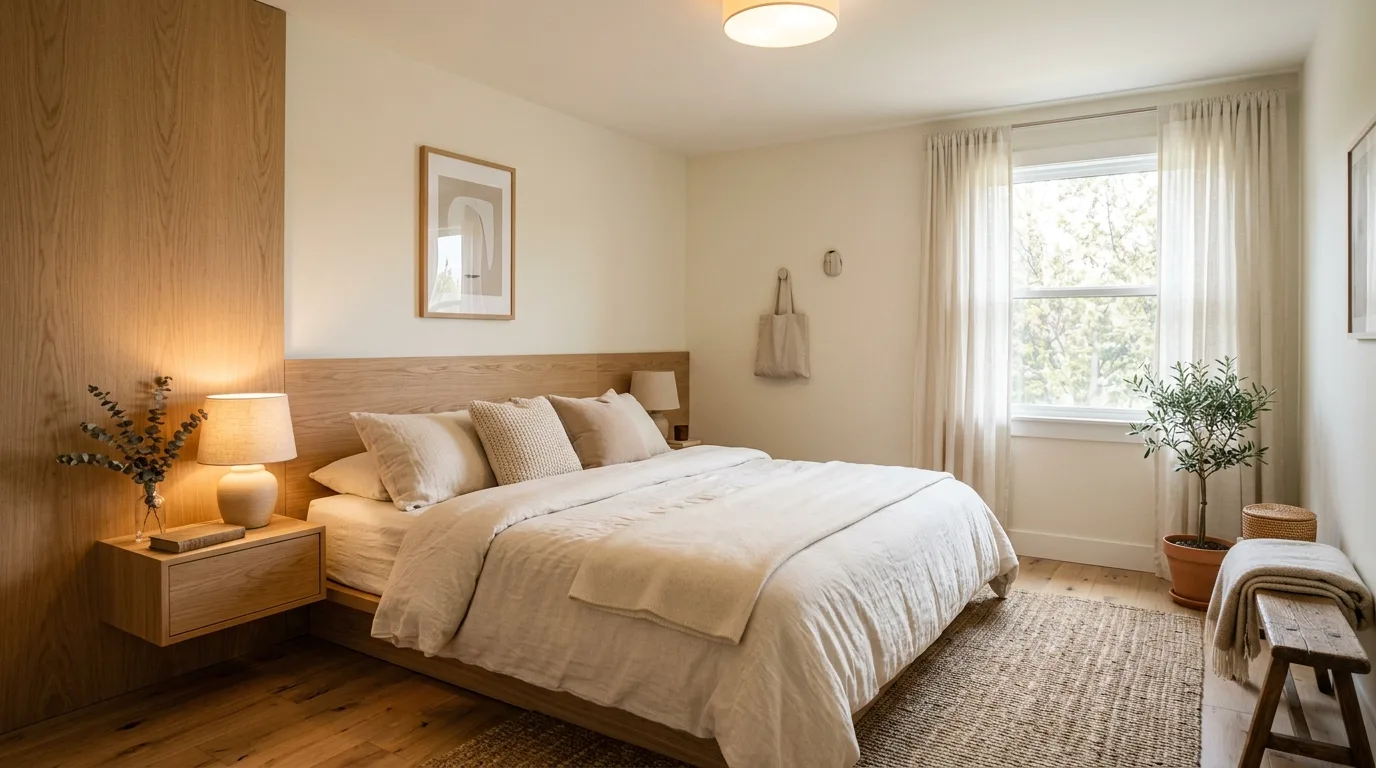 14 Clean Minimalist Bedroom Ideas for a Serene and Simple Space inspiration image 10