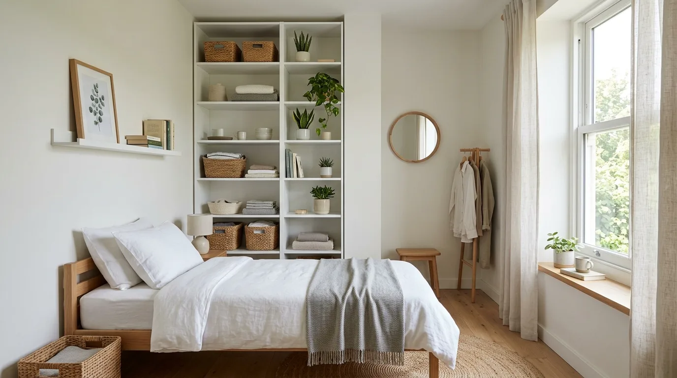 14 Clean Minimalist Bedroom Ideas for a Serene and Simple Space inspiration image 12