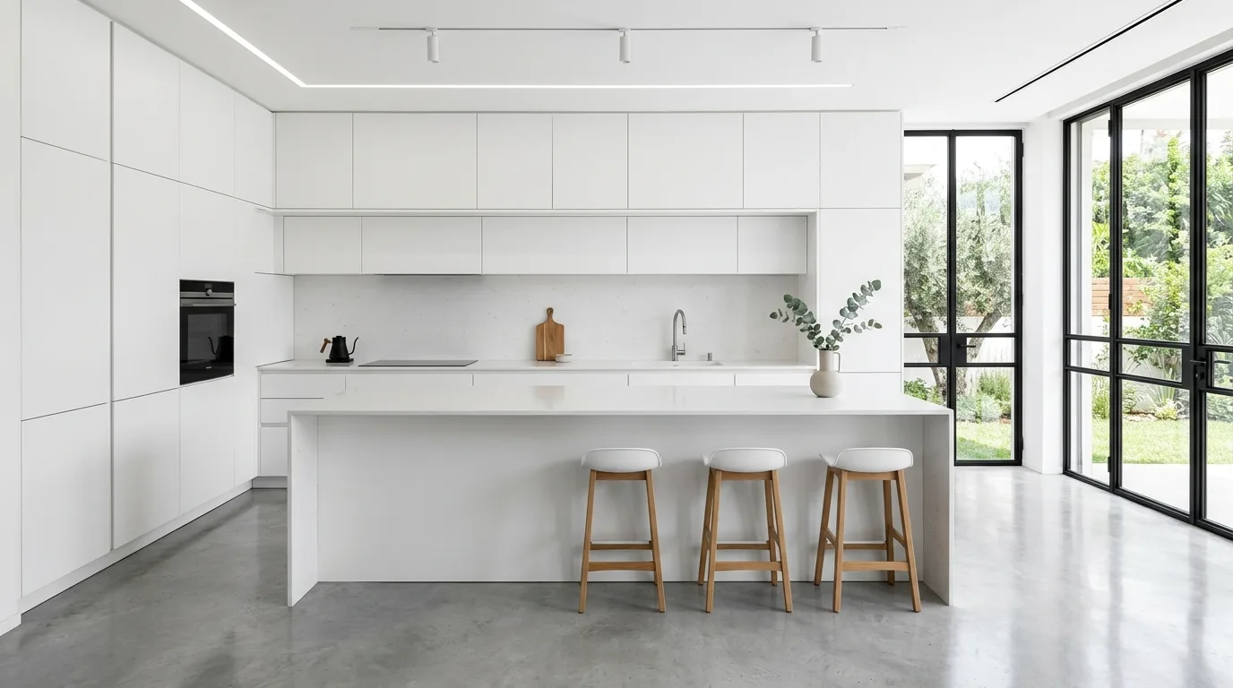 12 Clean Modern Minimalist Kitchen Ideas for a Streamlined Look inspiration image 3