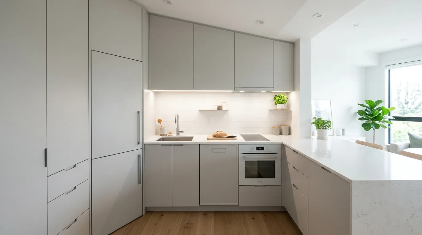 12 Clean Modern Minimalist Kitchen Ideas for a Streamlined Look inspiration image 6
