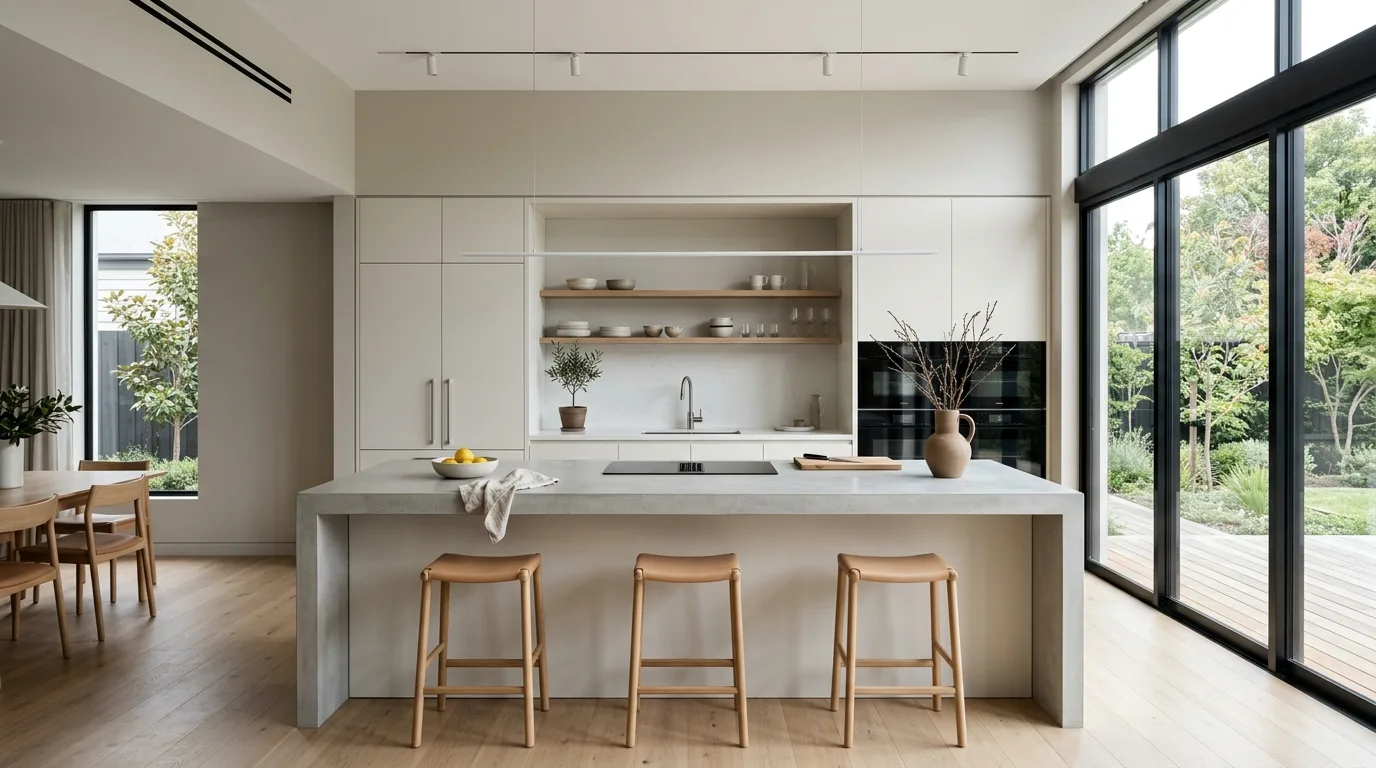 12 Clean Modern Minimalist Kitchen Ideas for a Streamlined Look inspiration image 10