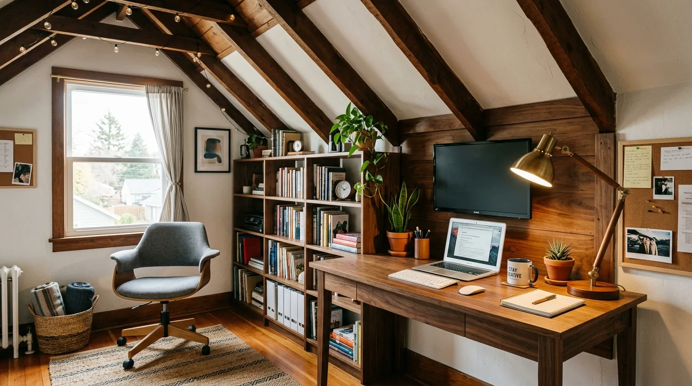 14 Clever Attic Ideas for Transforming Unused Space into a Cozy Room inspiration image 3