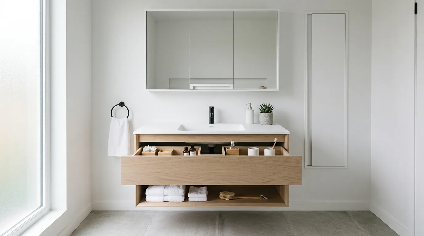 15 Clever Bathroom Storage Ideas for a Clutter-Free and Organized Space inspiration image 6