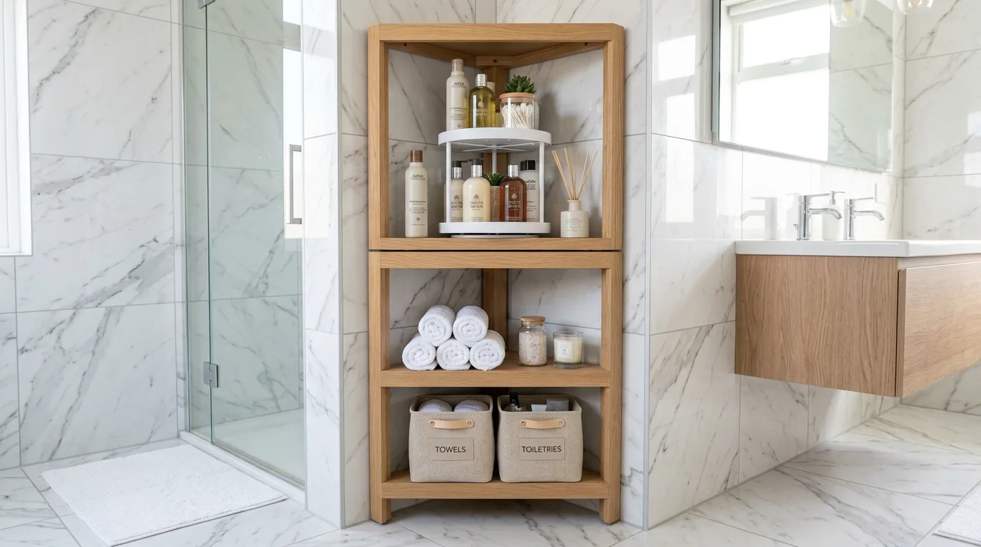 15 Clever Bathroom Storage Ideas for a Clutter-Free and Organized Space inspiration image 9