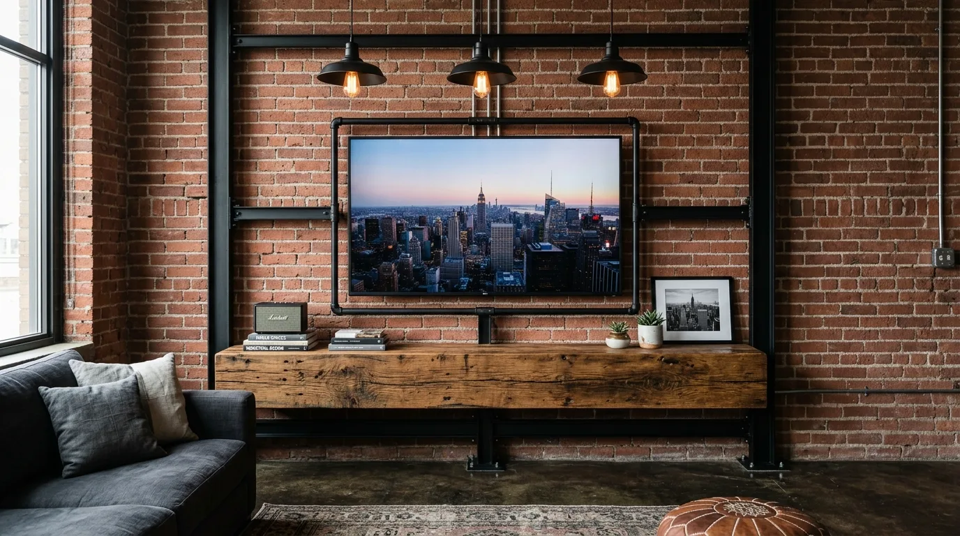 14 Clever Modern TV Wall Ideas for a Sleek Entertainment Center inspiration image 7