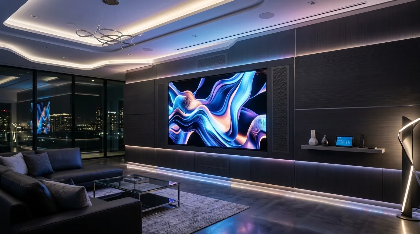 14 Clever Modern TV Wall Ideas for a Sleek Entertainment Center inspiration image 14