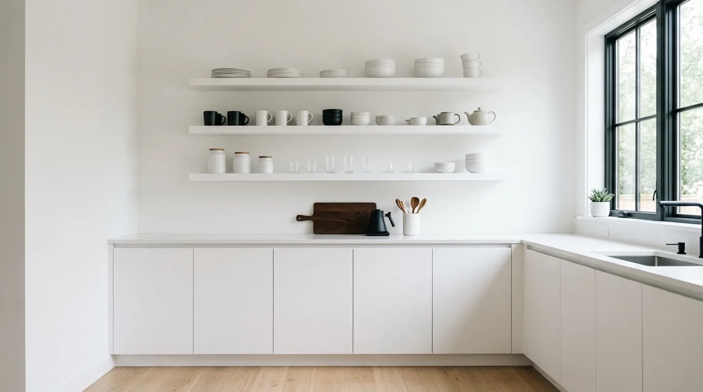 13 Clever Open Shelving Kitchen Ideas for a Bright and Airy Look inspiration image 5