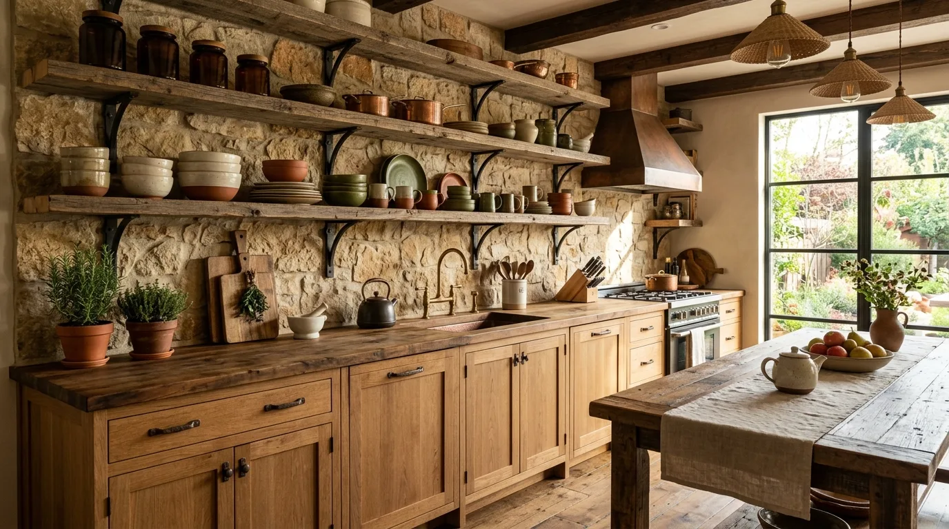 13 Clever Open Shelving Kitchen Ideas for a Bright and Airy Look inspiration image 11
