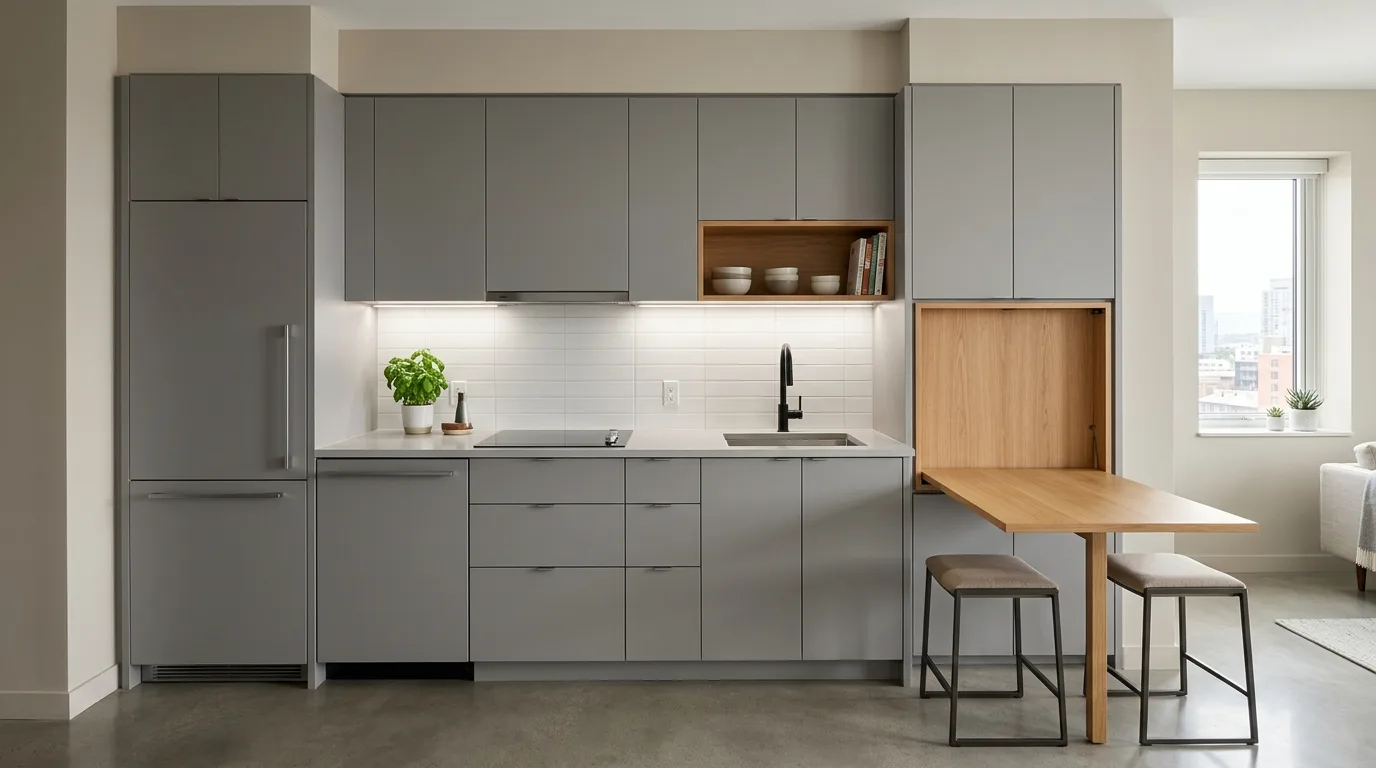 15 Clever Small Kitchen Ideas for a Compact and Efficient Cookspace inspiration image 4