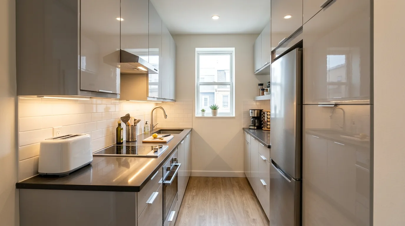 15 Clever Small Kitchen Ideas for a Compact and Efficient Cookspace inspiration image 5