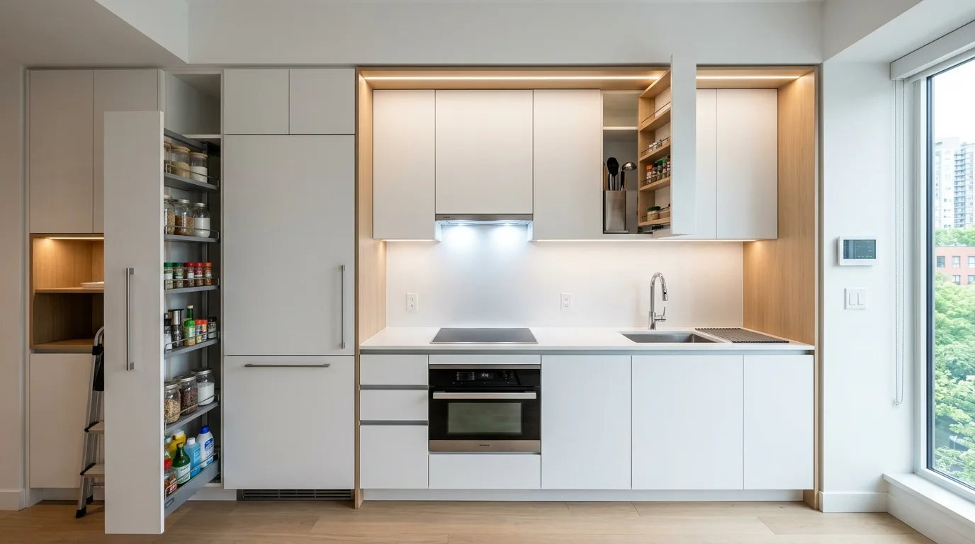 15 Clever Small Kitchen Ideas for a Compact and Efficient Cookspace inspiration image 15