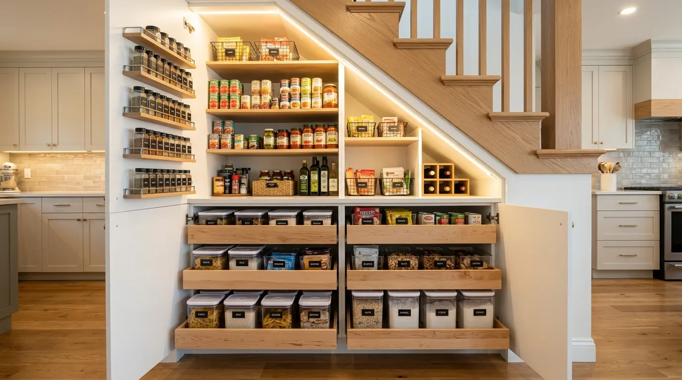 15 Clever Under Stairs Storage Ideas for Maximizing Wasted Space inspiration image 5