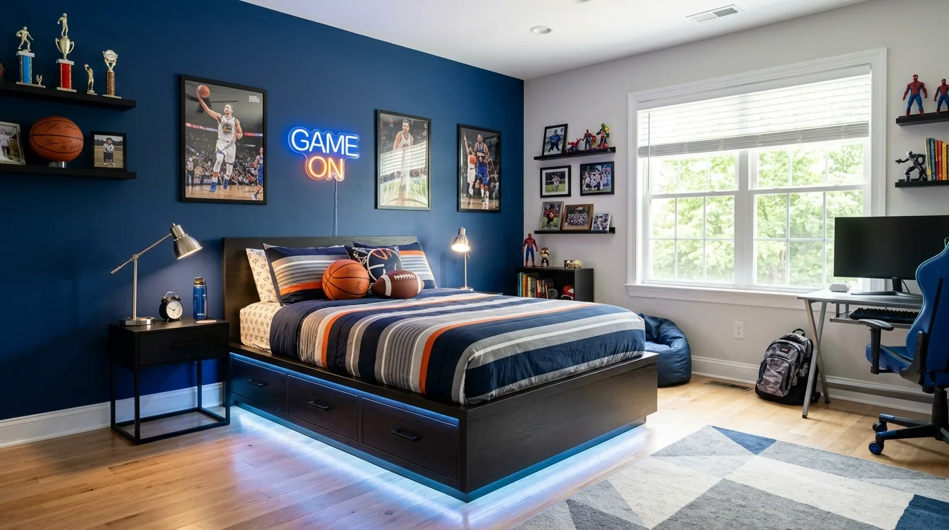 13 Cool Boys Bedroom Ideas for a Fun and Functional Space hero image