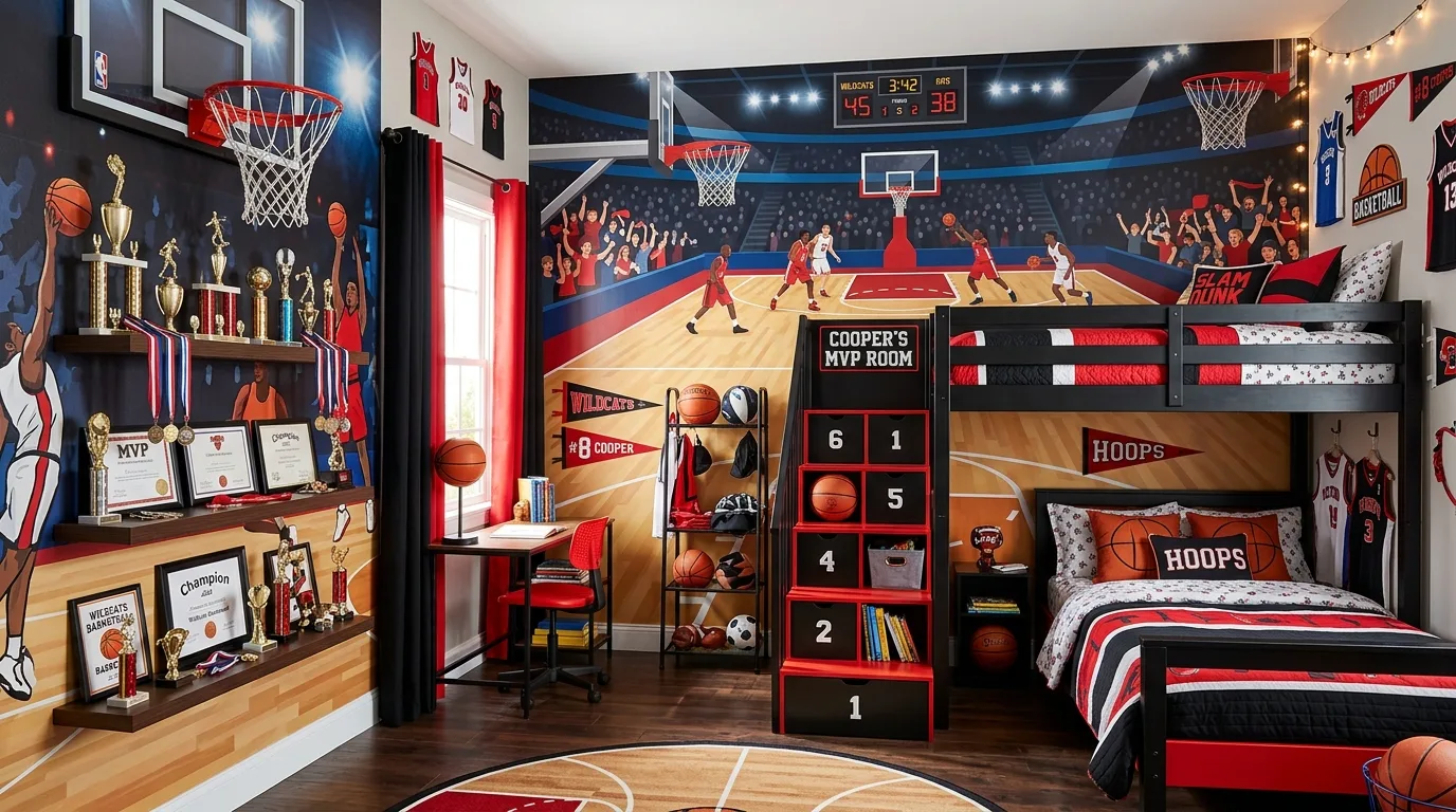 13 Cool Boys Bedroom Ideas for a Fun and Functional Space inspiration image 3