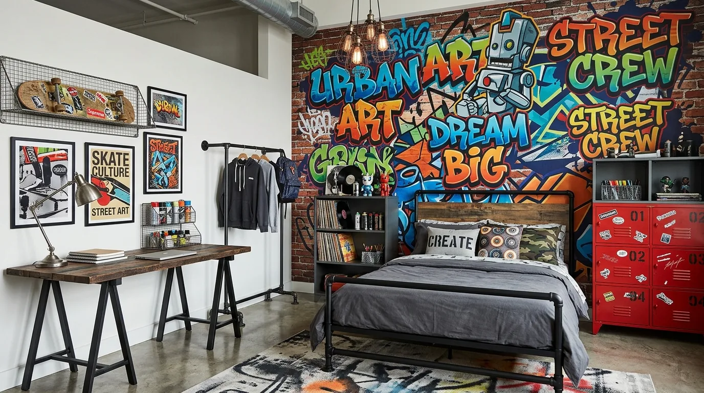 13 Cool Boys Bedroom Ideas for a Fun and Functional Space inspiration image 11