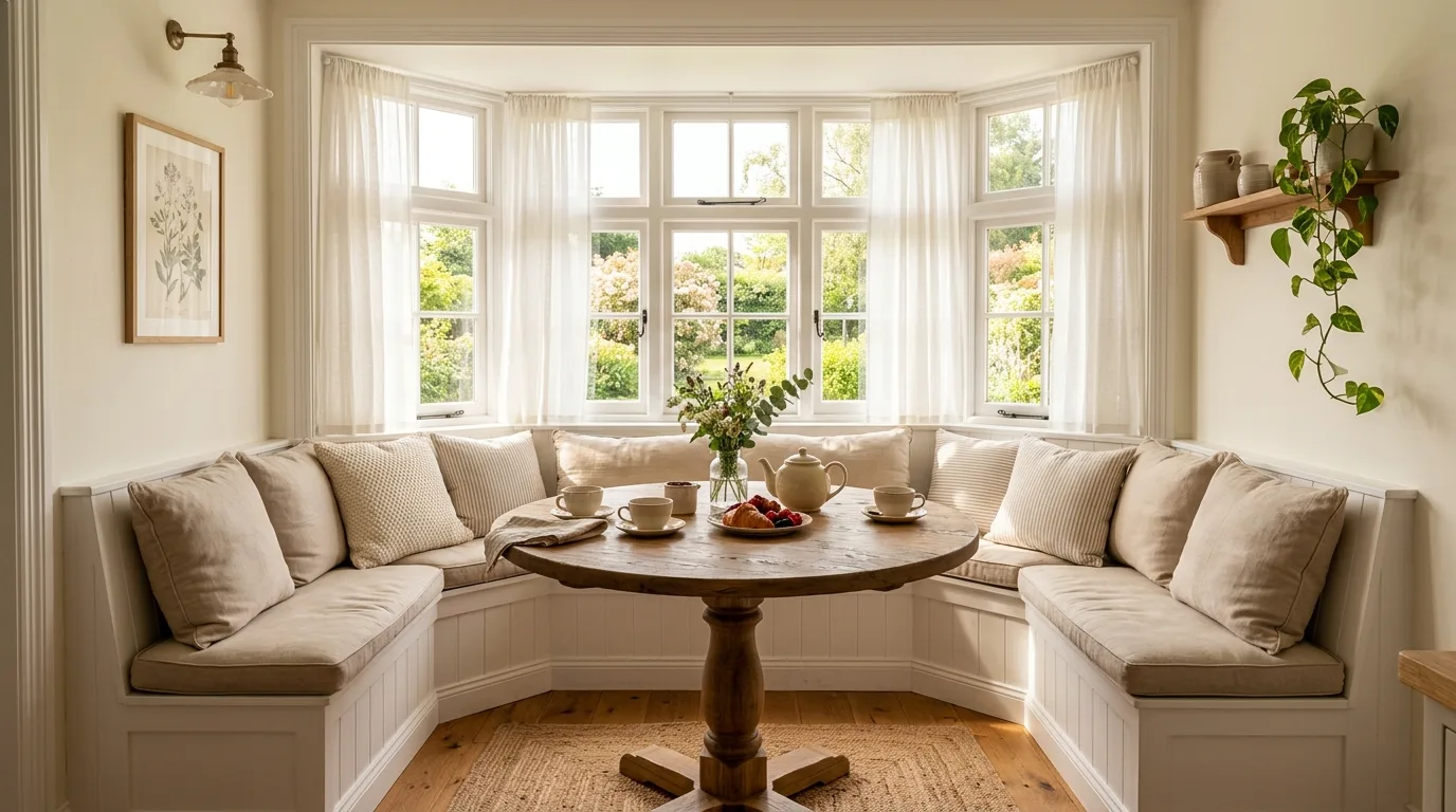 14 Cozy Breakfast Nook Ideas for a Charming Morning Spot hero image