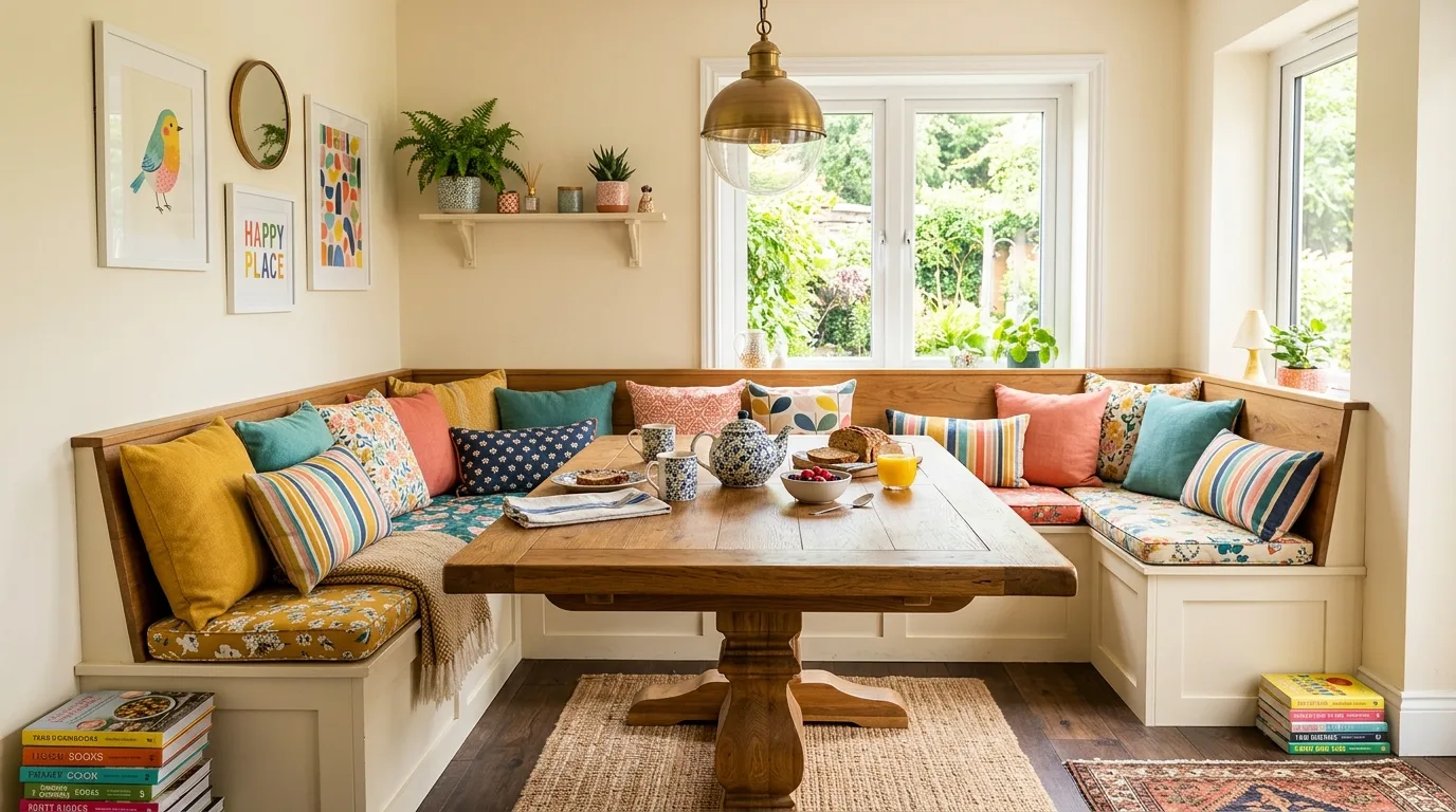 14 Cozy Breakfast Nook Ideas for a Charming Morning Spot inspiration image 13