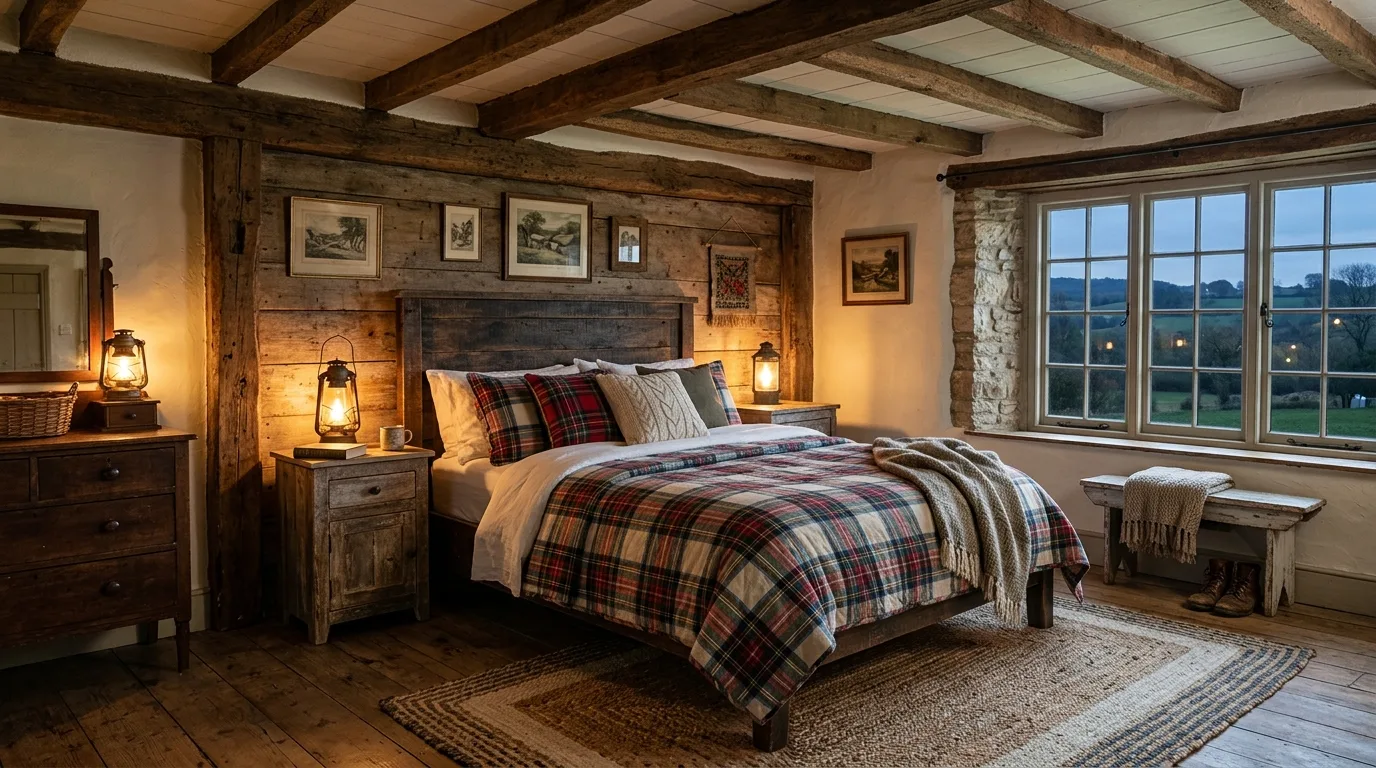 14 Cozy Farmhouse Bedroom Ideas for a Rustic and Charming Retreat inspiration image 2
