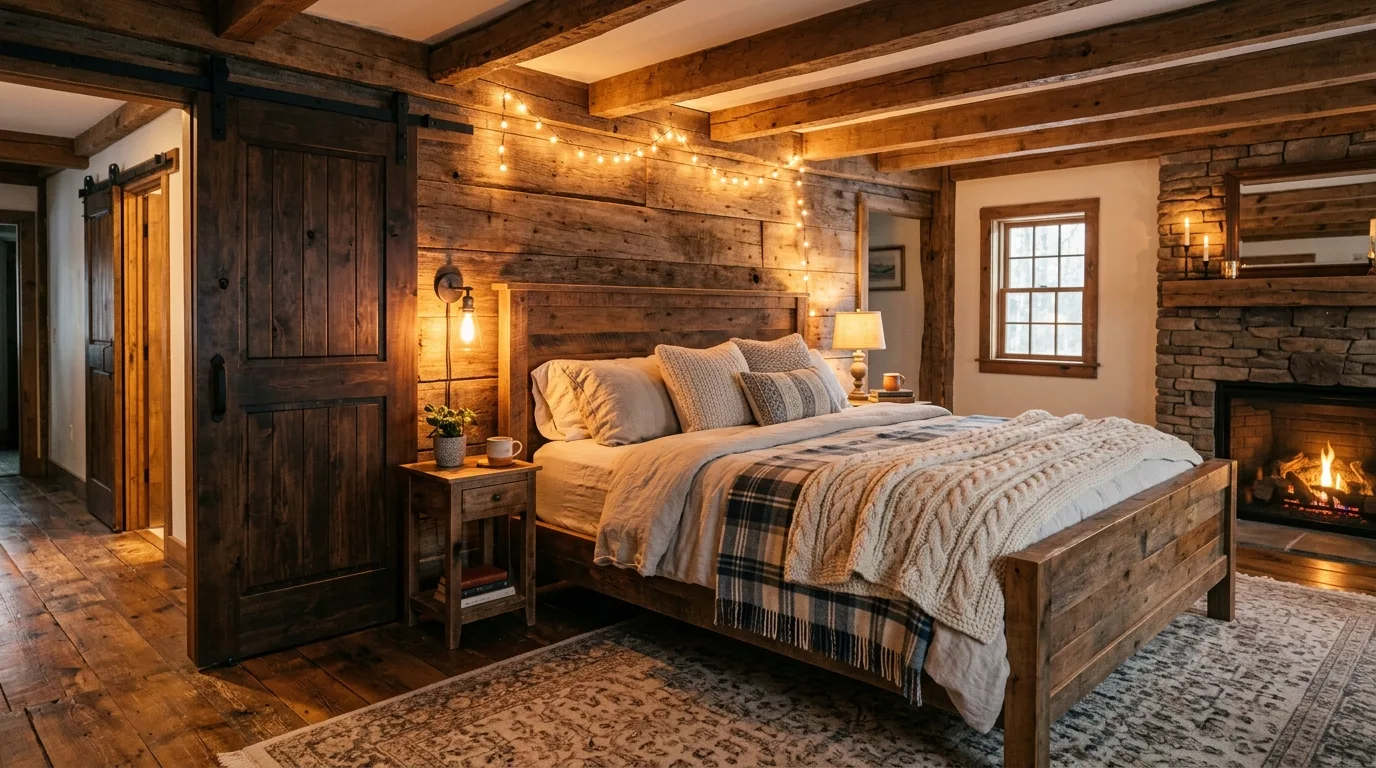 14 Cozy Farmhouse Bedroom Ideas for a Rustic and Charming Retreat inspiration image 6