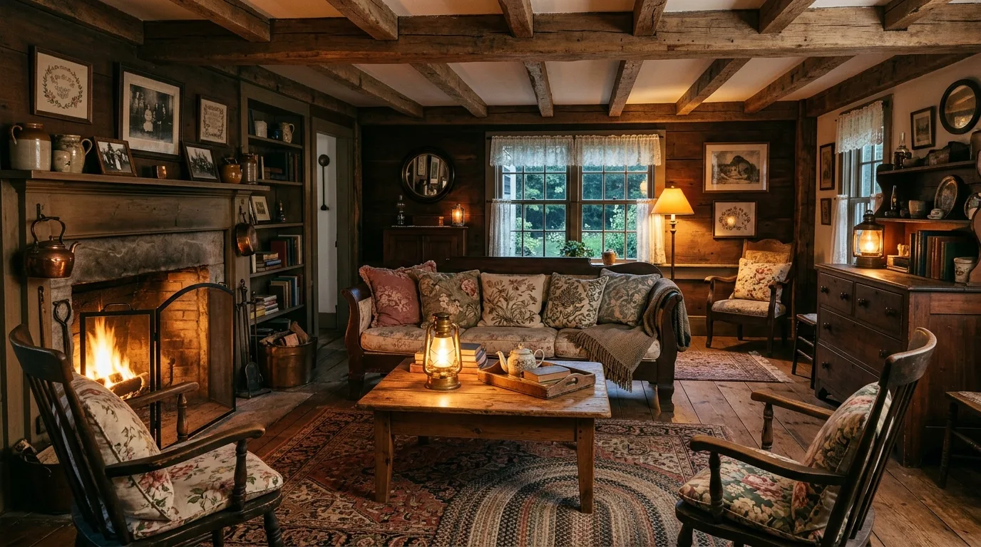 14 Cozy Farmhouse Living Room Ideas for a Rustic and Welcoming Space inspiration image 4