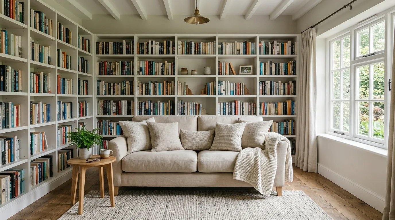 14 Cozy Home Library Ideas for a Book Lover's Dream Reading Room inspiration image 2