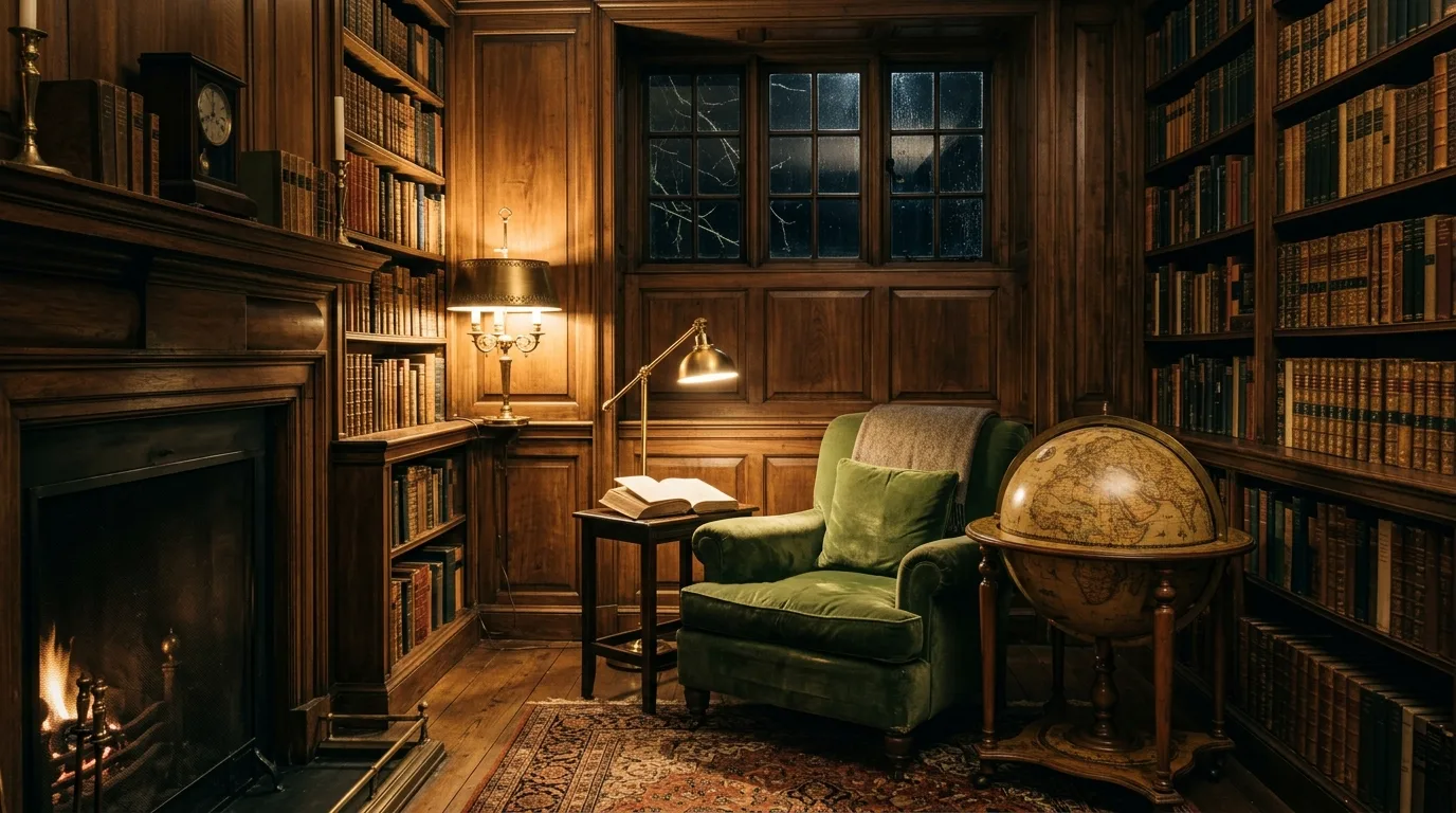 14 Cozy Home Library Ideas for a Book Lover's Dream Reading Room inspiration image 3