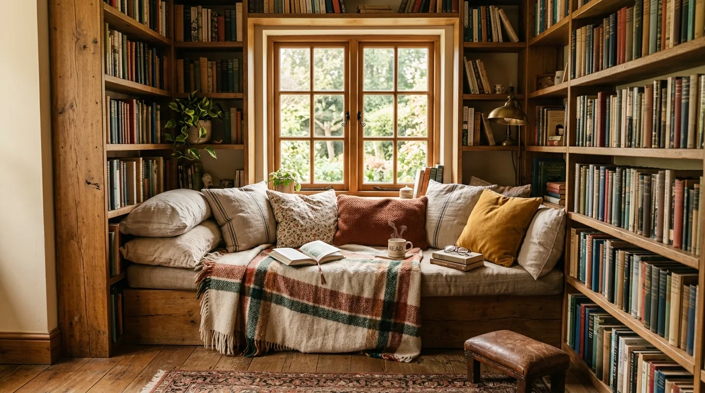 14 Cozy Home Library Ideas for a Book Lover's Dream Reading Room inspiration image 5